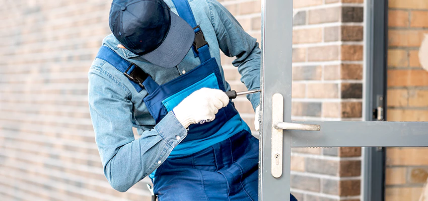 Pivot Storefront Door Locks Installation in Petaluma, California