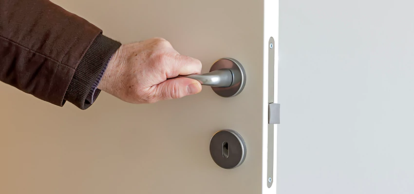 Restroom Locks Privacy Bolt Installation in Petaluma, California