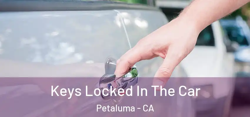  Keys Locked In The Car Petaluma - CA